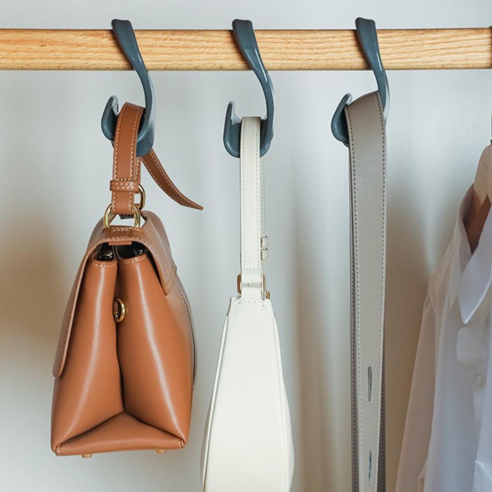 『熊愛貝百貨』衣架式包包收納掛勾-細節圖5