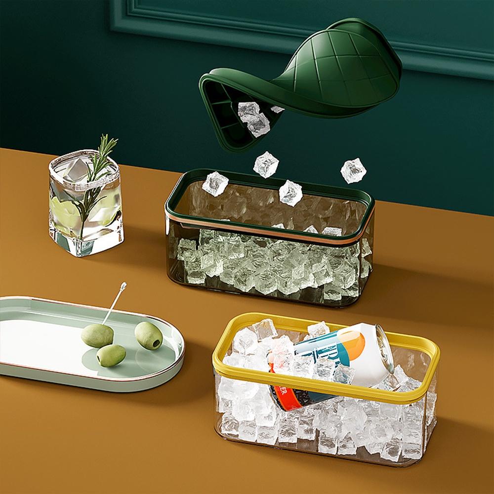 雙材質大容量透明可視矽膠製冰盒冰棒模具『熊愛貝百貨』-細節圖3