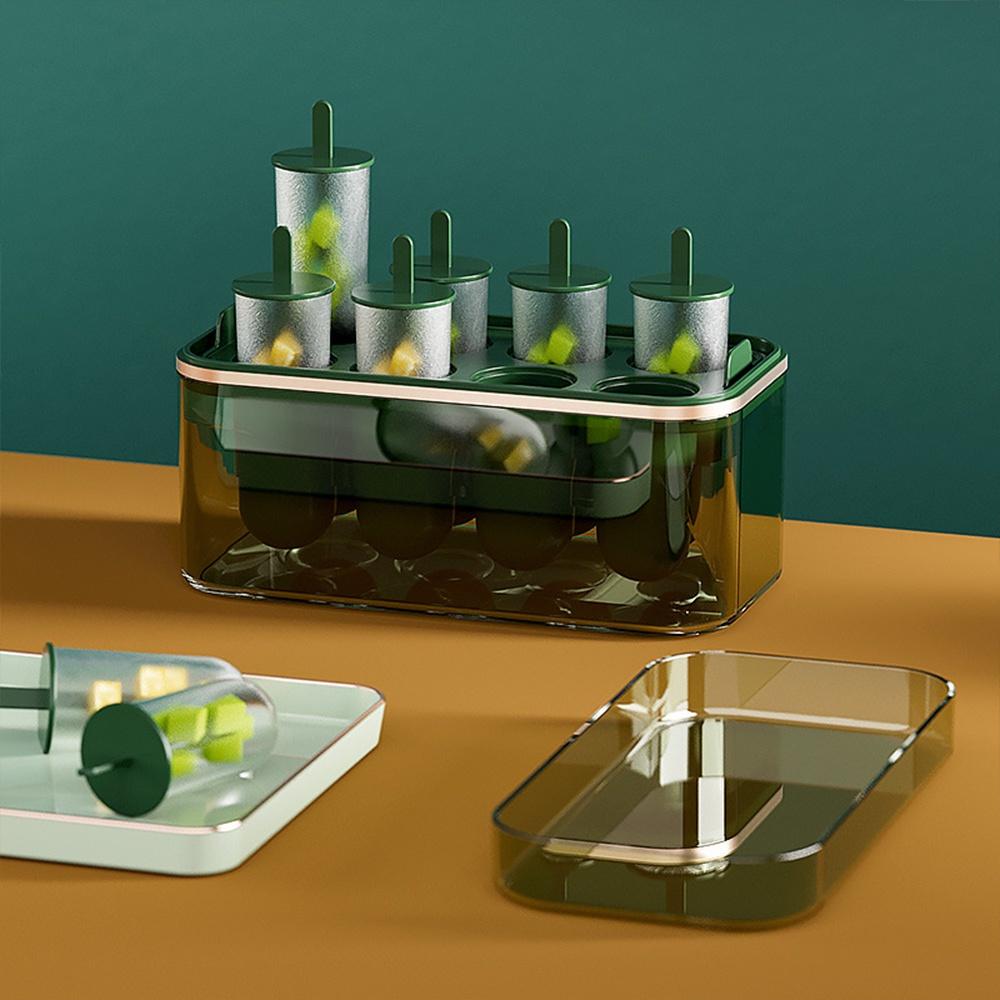 雙材質大容量透明可視矽膠製冰盒冰棒模具『熊愛貝百貨』-細節圖4