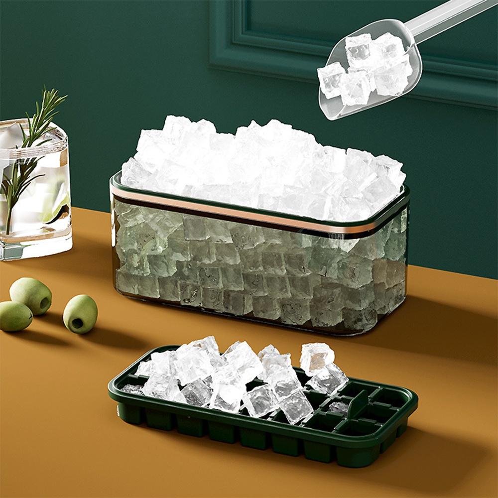 雙材質大容量透明可視矽膠製冰盒冰棒模具『熊愛貝百貨』-細節圖5