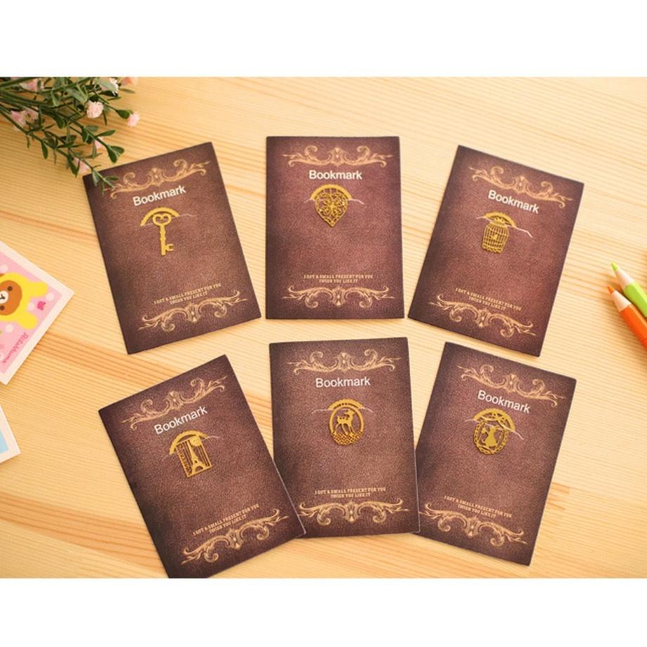 『熊愛貝百貨』韓系奢華風可愛蕾絲金屬鏤空迷你童話書簽-細節圖4