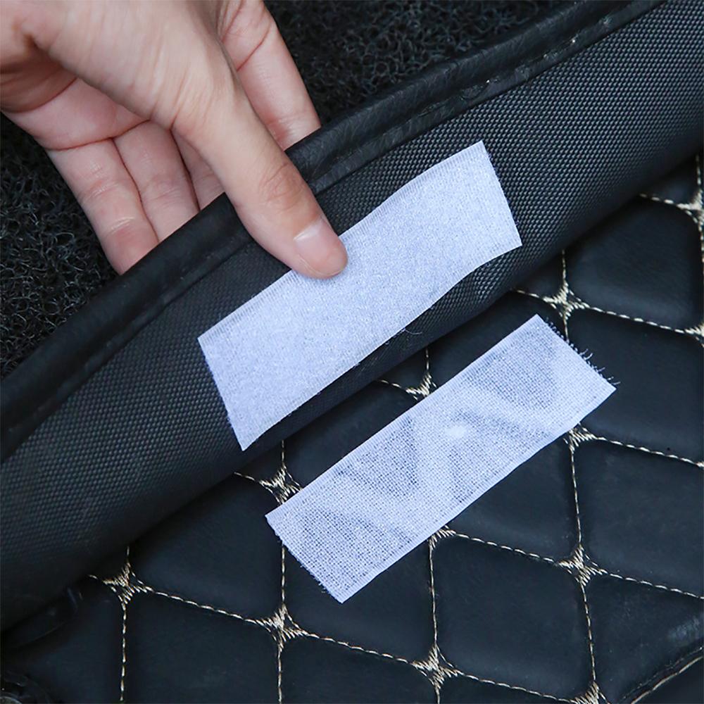 『熊愛貝百貨』可重覆使用萬用型背膠式雙面魔鬼氈 地毯座墊延長線固定魔術貼-細節圖4