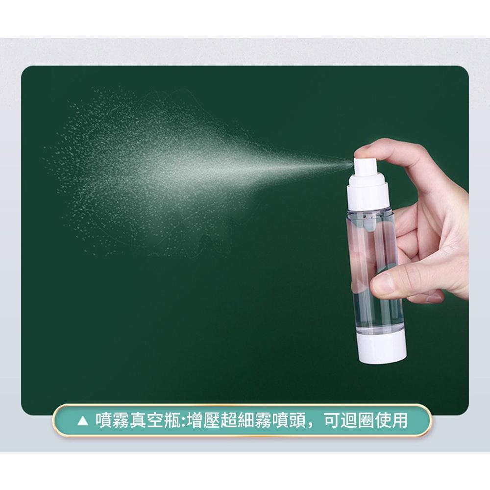 『熊愛貝百貨』真空按壓化妝品旅行分裝瓶 便攜式可上機 噴霧乳液兩款-細節圖5