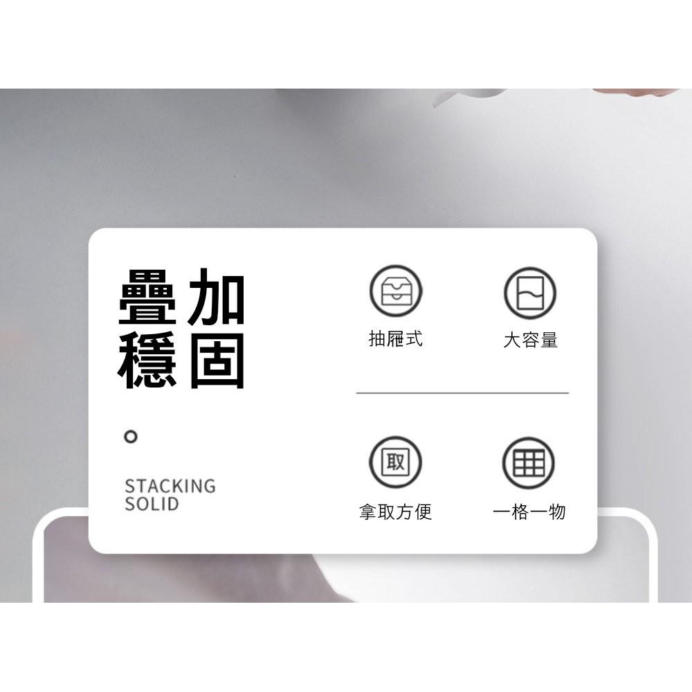 『熊愛貝百貨』三層櫃抽屜式雞蛋盒 廚房可疊加置物櫃多層雞蛋拖架-細節圖3