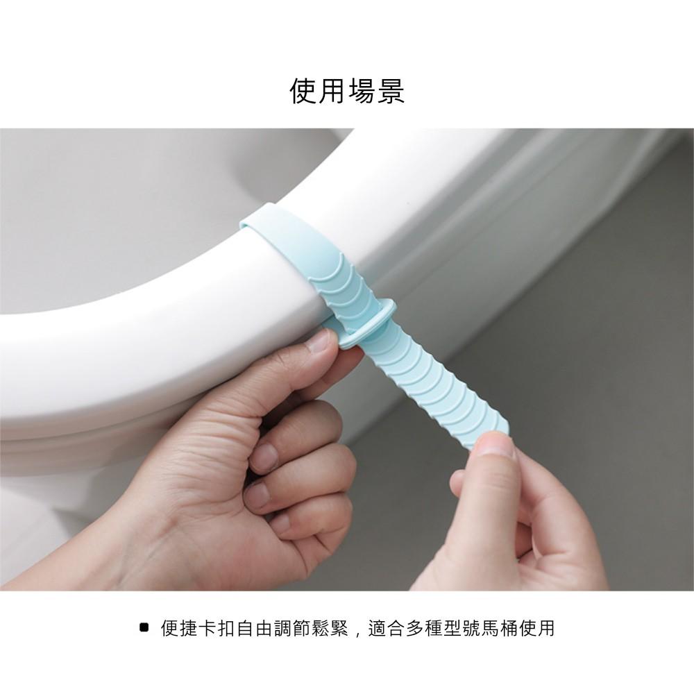 『熊愛貝百貨』矽膠馬桶掀蓋器 免黏貼不留淺膠 方便拆洗-細節圖5