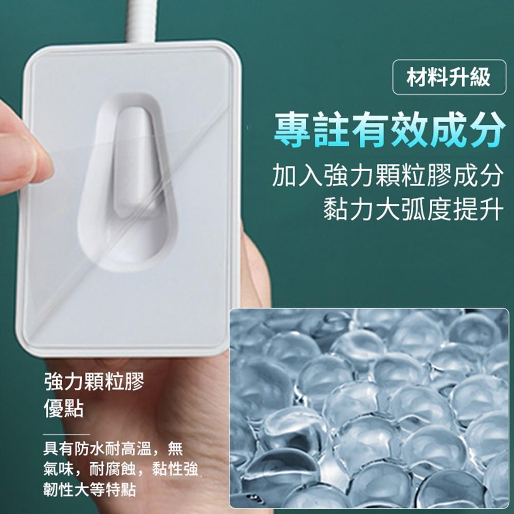 『熊愛貝百貨』第三代加掛式萬向蓮蓬頭支架 更牢更穩更方便-細節圖4