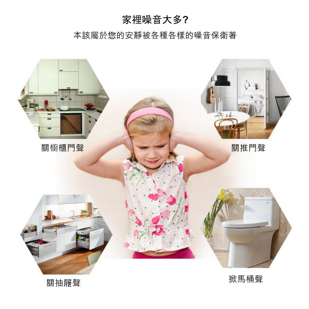 『熊愛貝百貨』消音防撞擊緩衝膠粒貼片 抽屜櫥櫃馬桶蓋防碰防撞-細節圖3