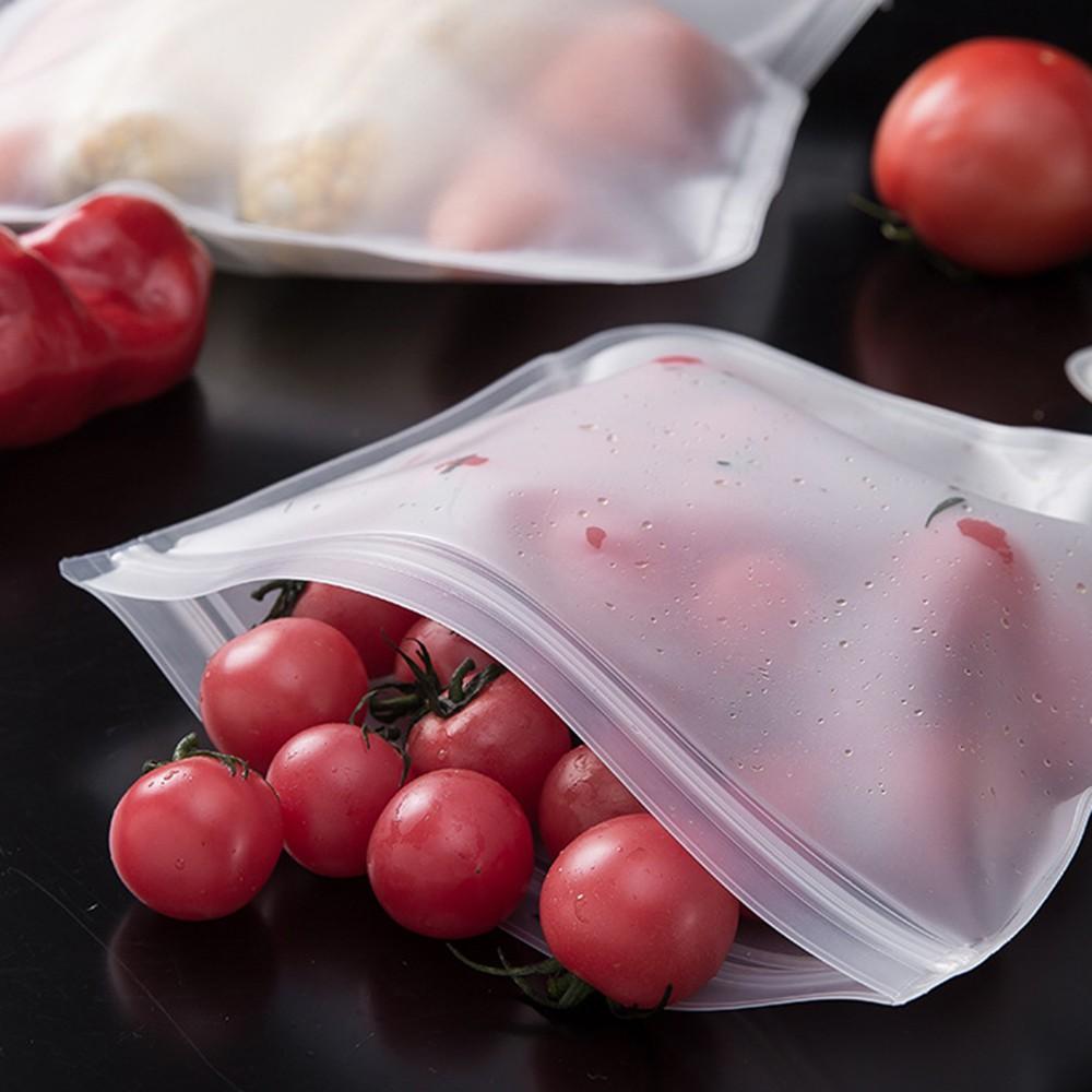 『熊愛貝百貨』EVA透明食物保鮮袋 水果蔬菜食物密封袋 環保袋-細節圖4