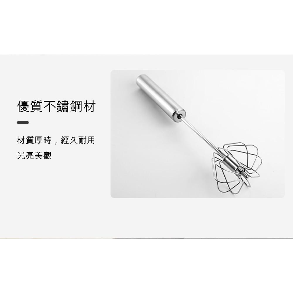 『熊愛貝百貨』不鏽鋼半自動打蛋器 奶油打發器 迷你攪拌器-細節圖9