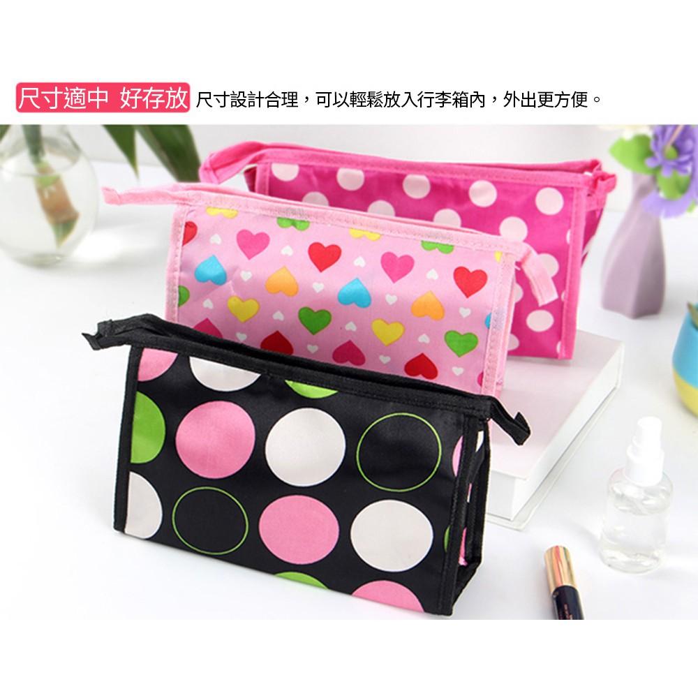 『熊愛貝百貨』多功能防潑水化妝包洗漱包收納袋 立體車縫加固車邊 顏色隨機-細節圖4