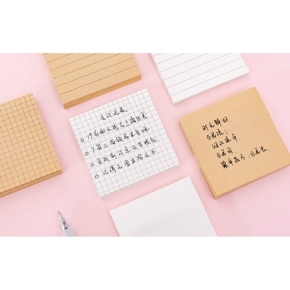 『熊愛貝百貨』空白橫線牛皮紙便簽本 留言紙便條本-細節圖6