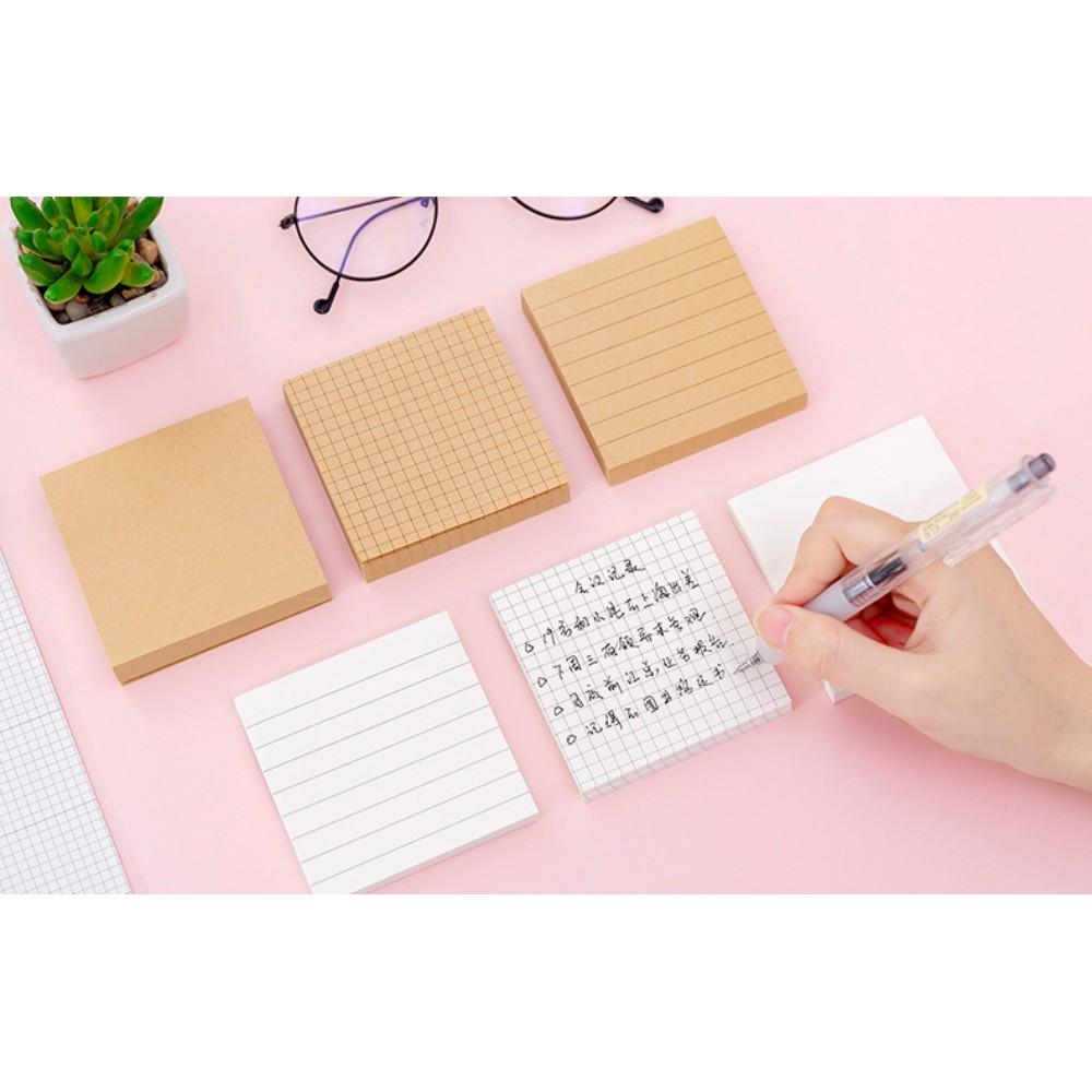 『熊愛貝百貨』空白橫線牛皮紙便簽本 留言紙便條本-細節圖7