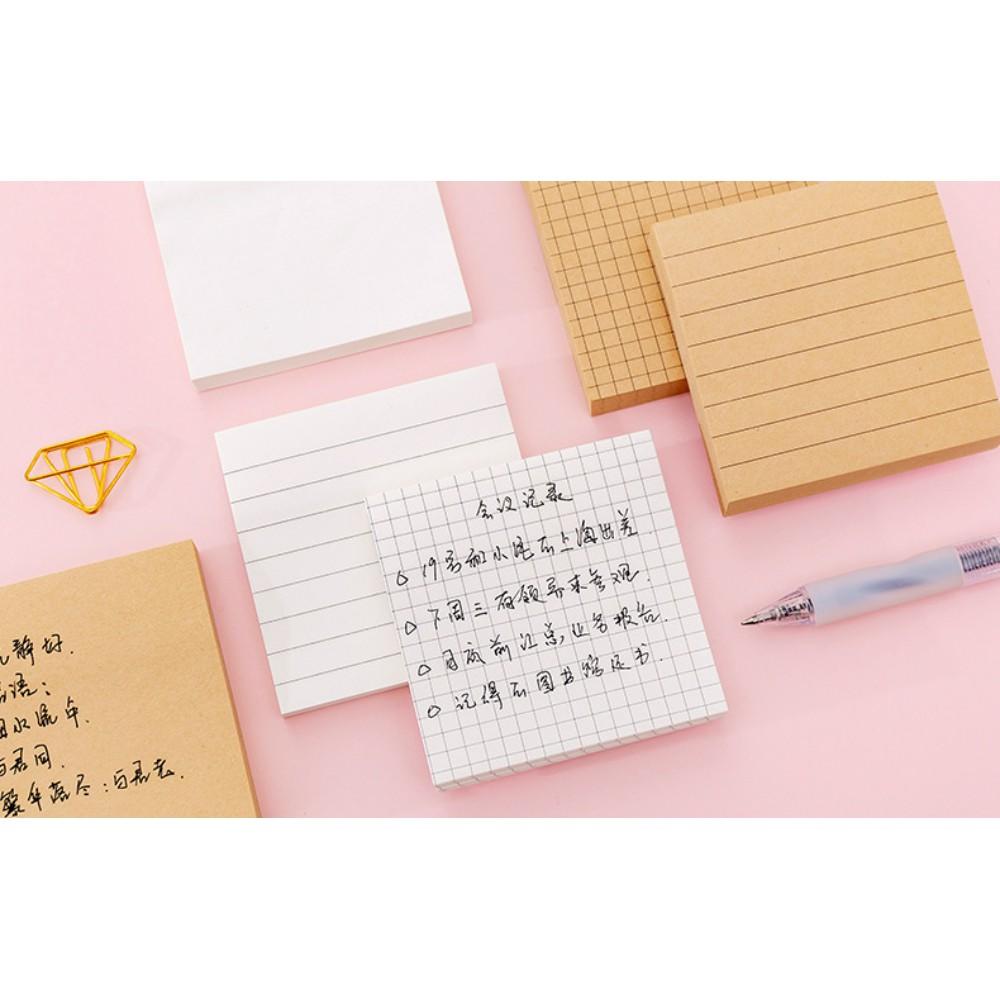 『熊愛貝百貨』空白橫線牛皮紙便簽本 留言紙便條本-細節圖8
