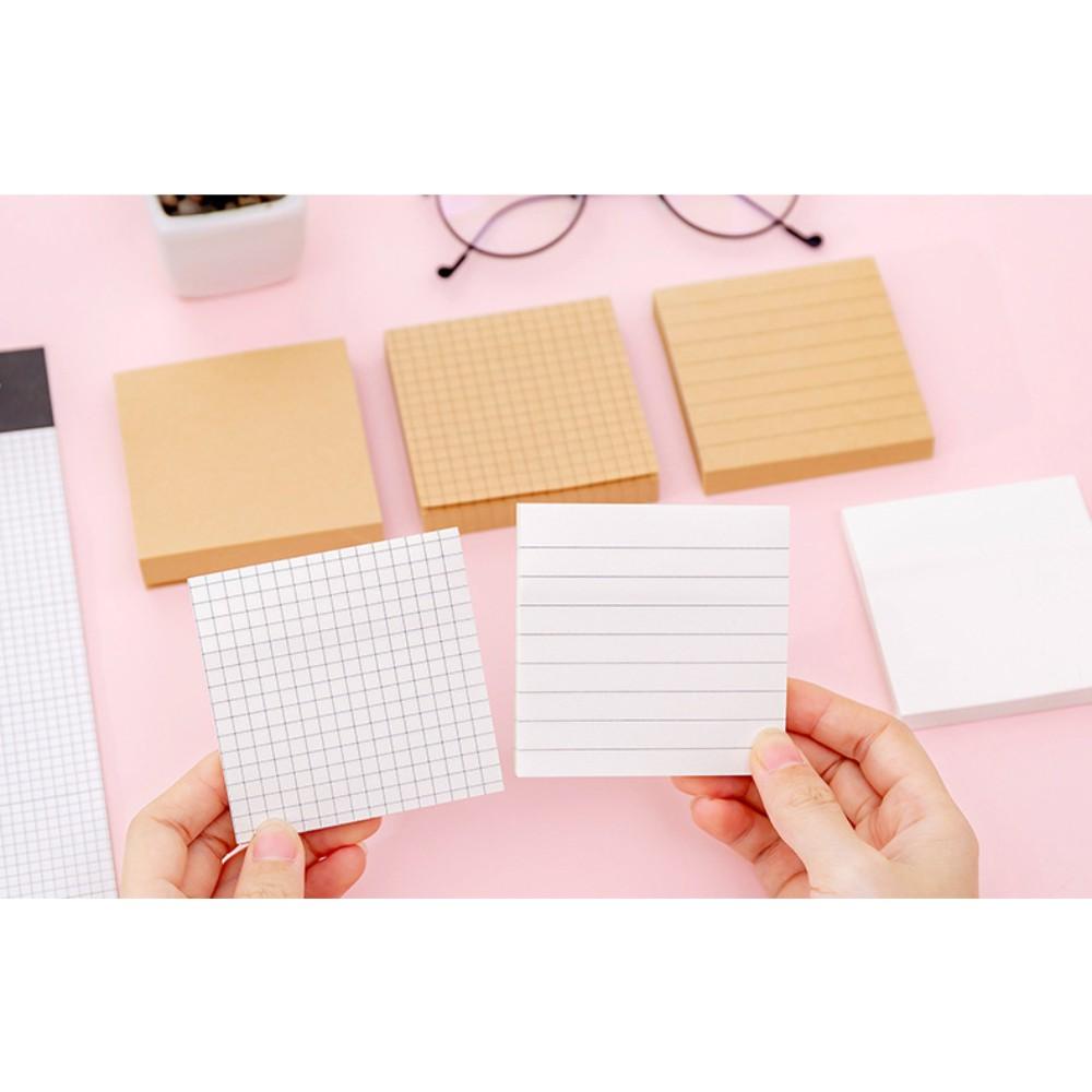 『熊愛貝百貨』空白橫線牛皮紙便簽本 留言紙便條本-細節圖9