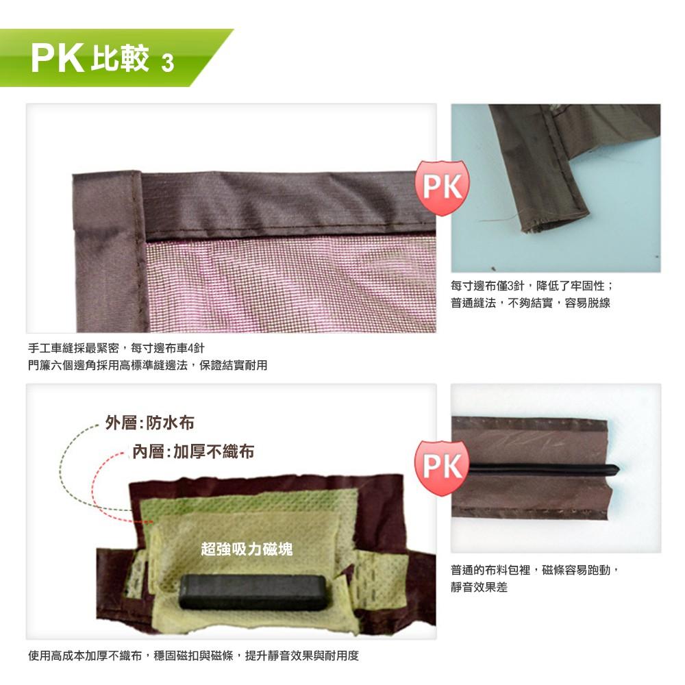 『熊愛貝百貨』超靜音防蚊門簾(4色)-細節圖4