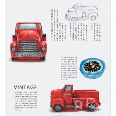 【屋哇🔥台灣現貨】兔 紅色 巴士 卡車  羊駝 兔子 竹編 陶瓷  花盆 花器 器皿 盆栽 多肉 觀葉 盆 器-細節圖4