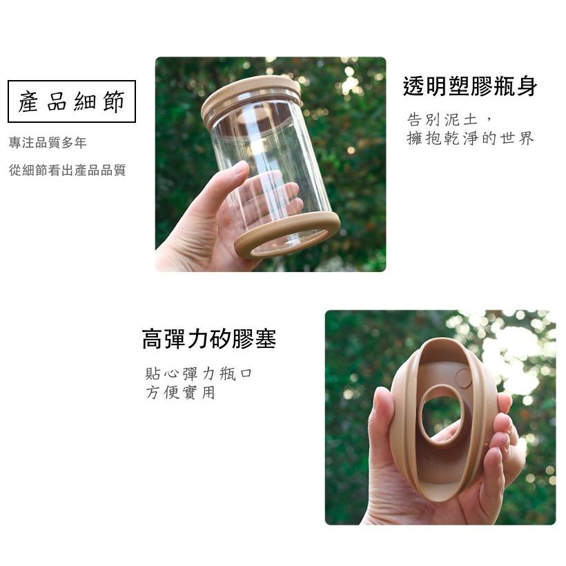 【屋哇☉現貨】 透明 水培花盆 水耕 仿玻璃 觀葉 植物 植栽 懶人救星 出差必備 黑手指 植物殺手 點綴生活-細節圖3