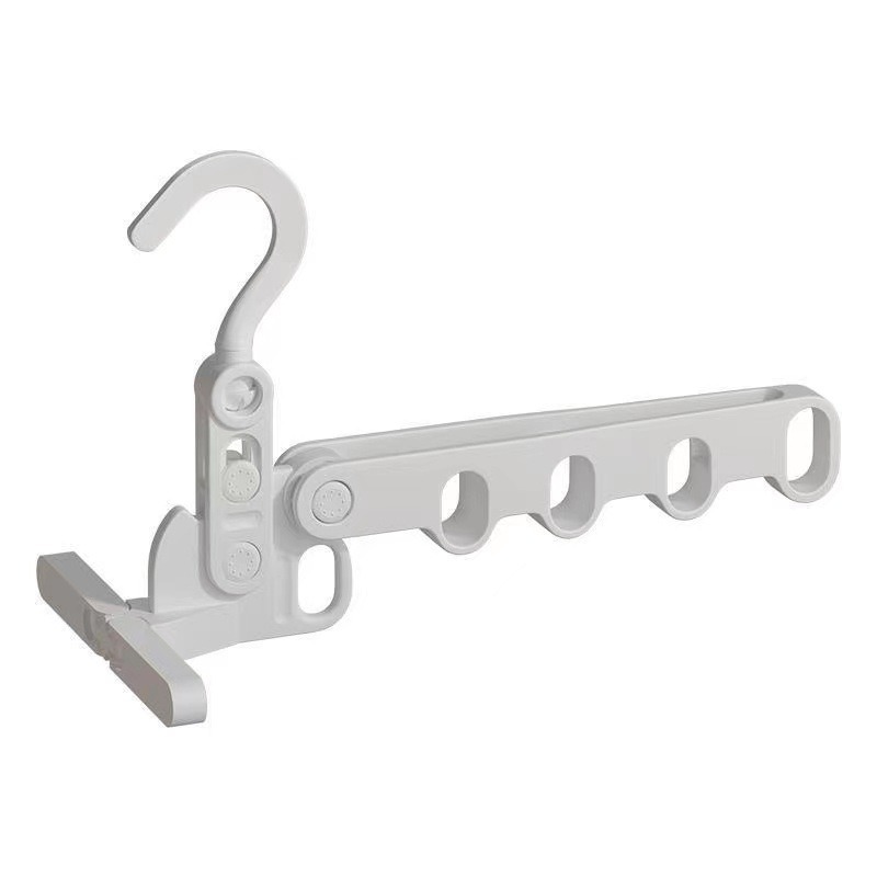 便攜式衣架 衣架 五孔折疊衣架 晾曬架 室內曬衣架 折疊曬衣架 摺叠衣架 多功能旅遊衣掛 旅行曬衣架 掛衣架-細節圖5