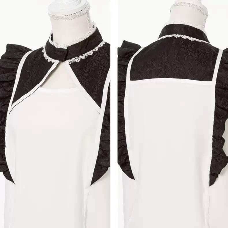 【夢展望】中華風 黑白色 地雷系 量產型 漢服 漢元素 日系 亞文化 lolita 軟妹 少女 萬聖節 中國風-細節圖9