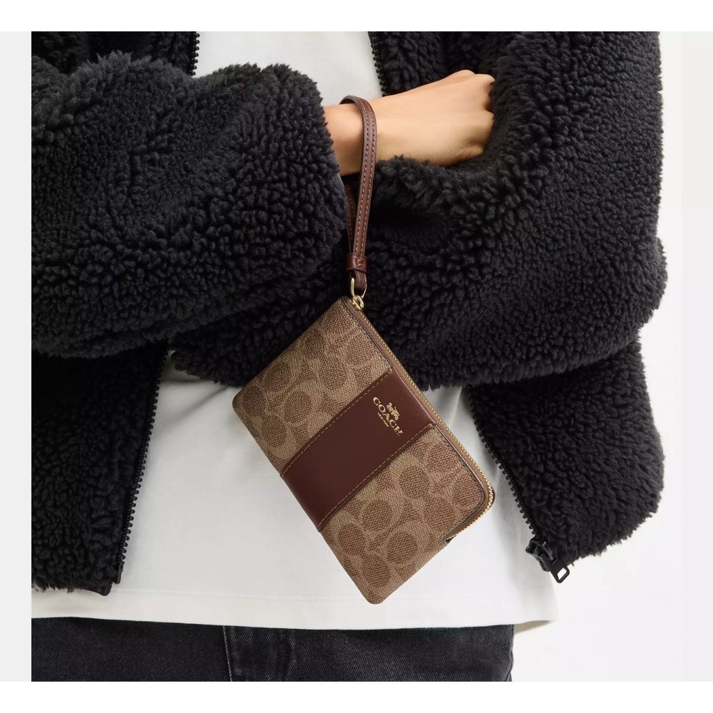 📦Coach 單層小手拿 8色-細節圖5