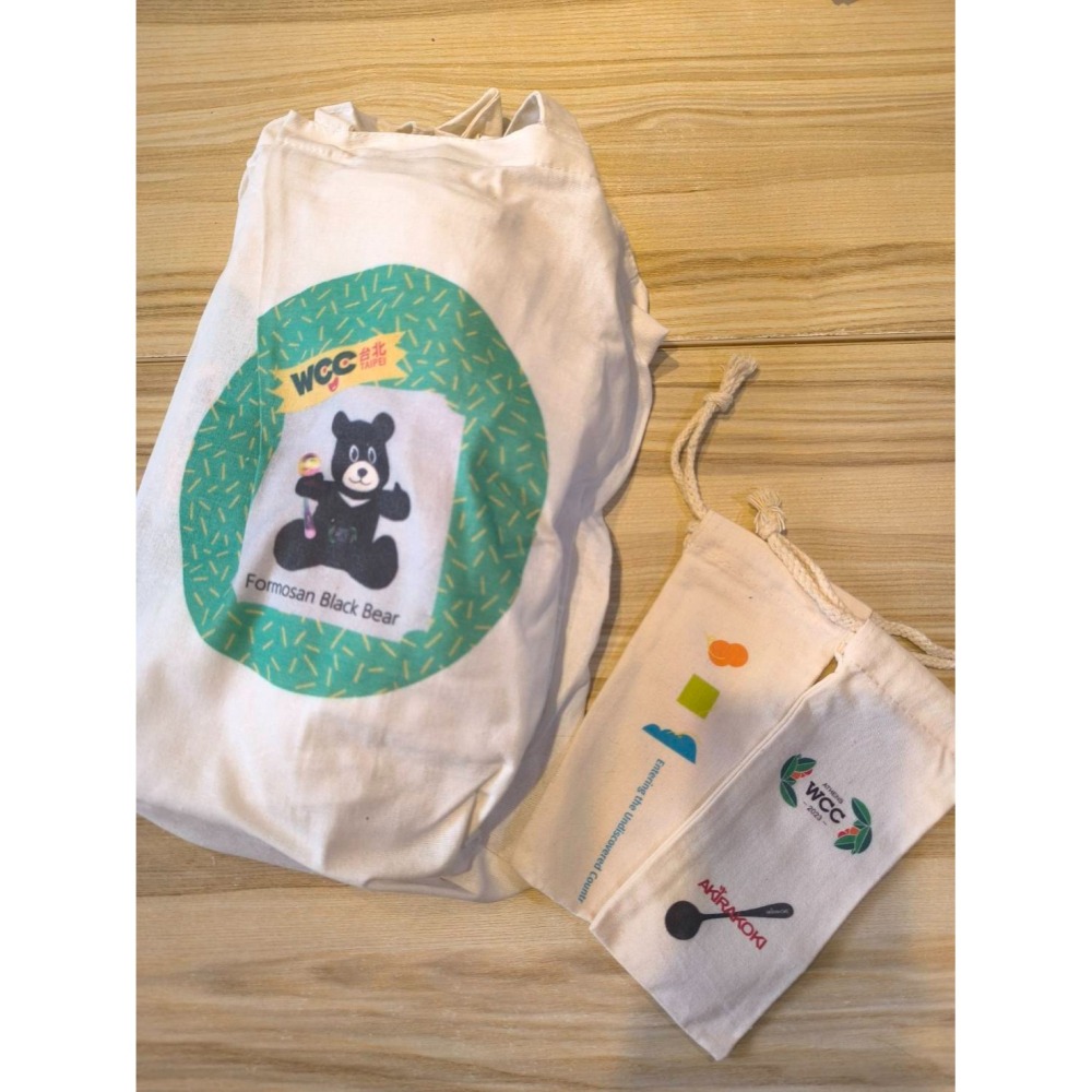 拾穗精品咖啡 -  AKIRAKOKI 正晃行 鍍鈦杯測匙 限定優惠組 送紀念款杯測熊 送帆布收納袋 /帆布手提袋-細節圖3