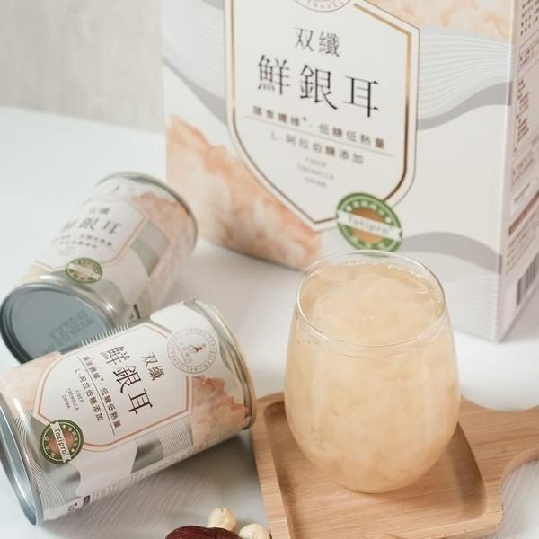 【滿千免運】光茵樂活 双纖鮮銀耳 6罐裝禮盒 L-阿拉伯糖 膳食纖維 益萃質【禾宜藥局】-細節圖4
