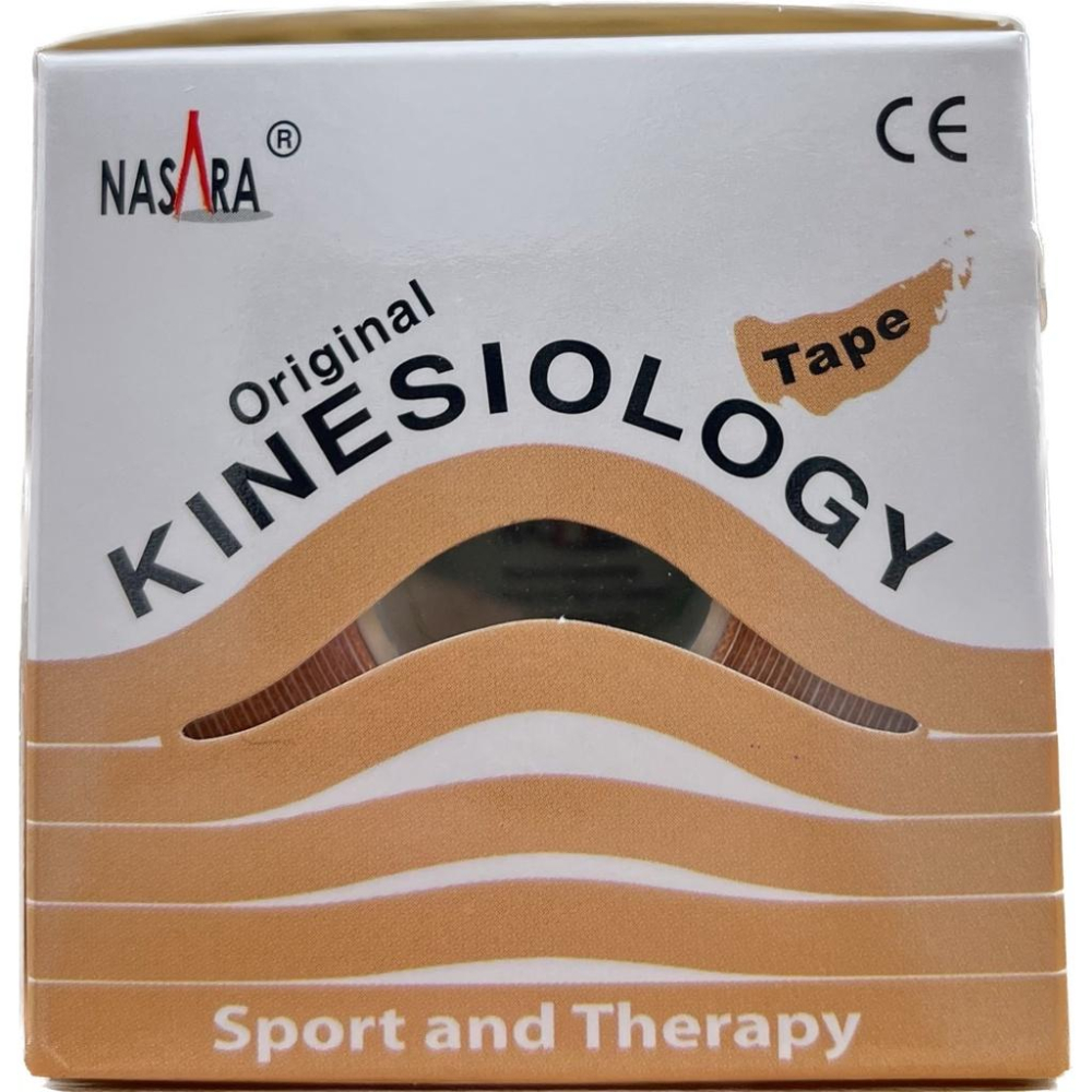【滿千免運】NASARA 肌能效貼布 5cm*5m 藍/粉/膚色共三色可選 (運動貼布 肌內效貼布) 【禾宜藥局】-細節圖2