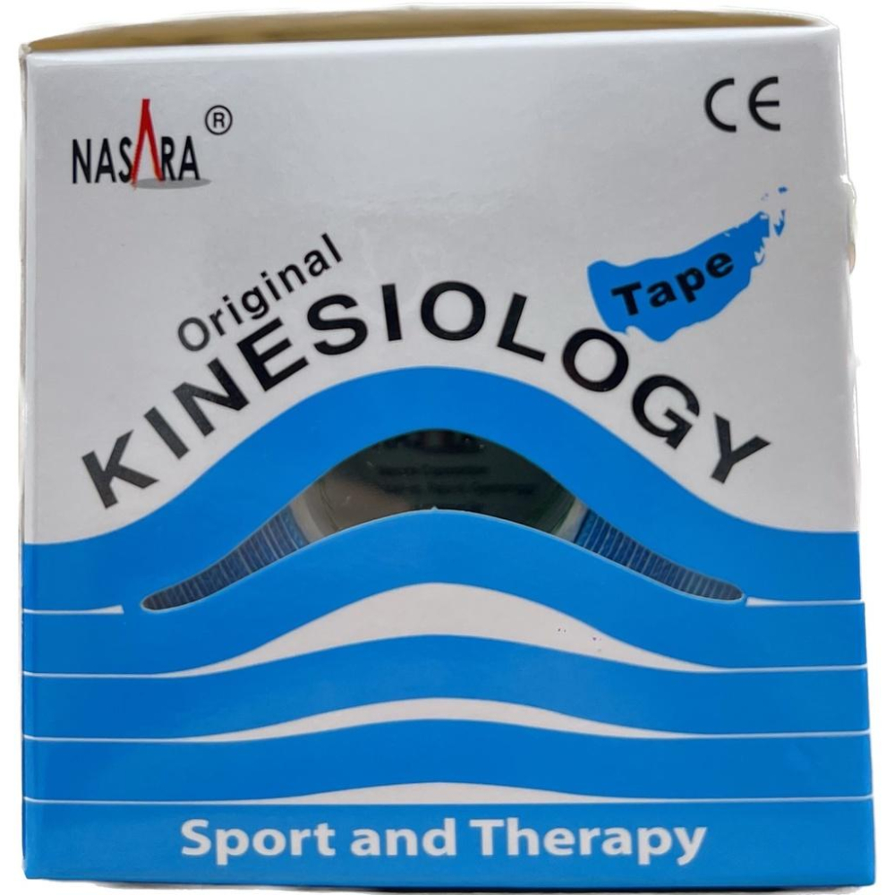 【滿千免運】NASARA 肌能效貼布 5cm*5m 藍/粉/膚色共三色可選 (運動貼布 肌內效貼布) 【禾宜藥局】-細節圖3