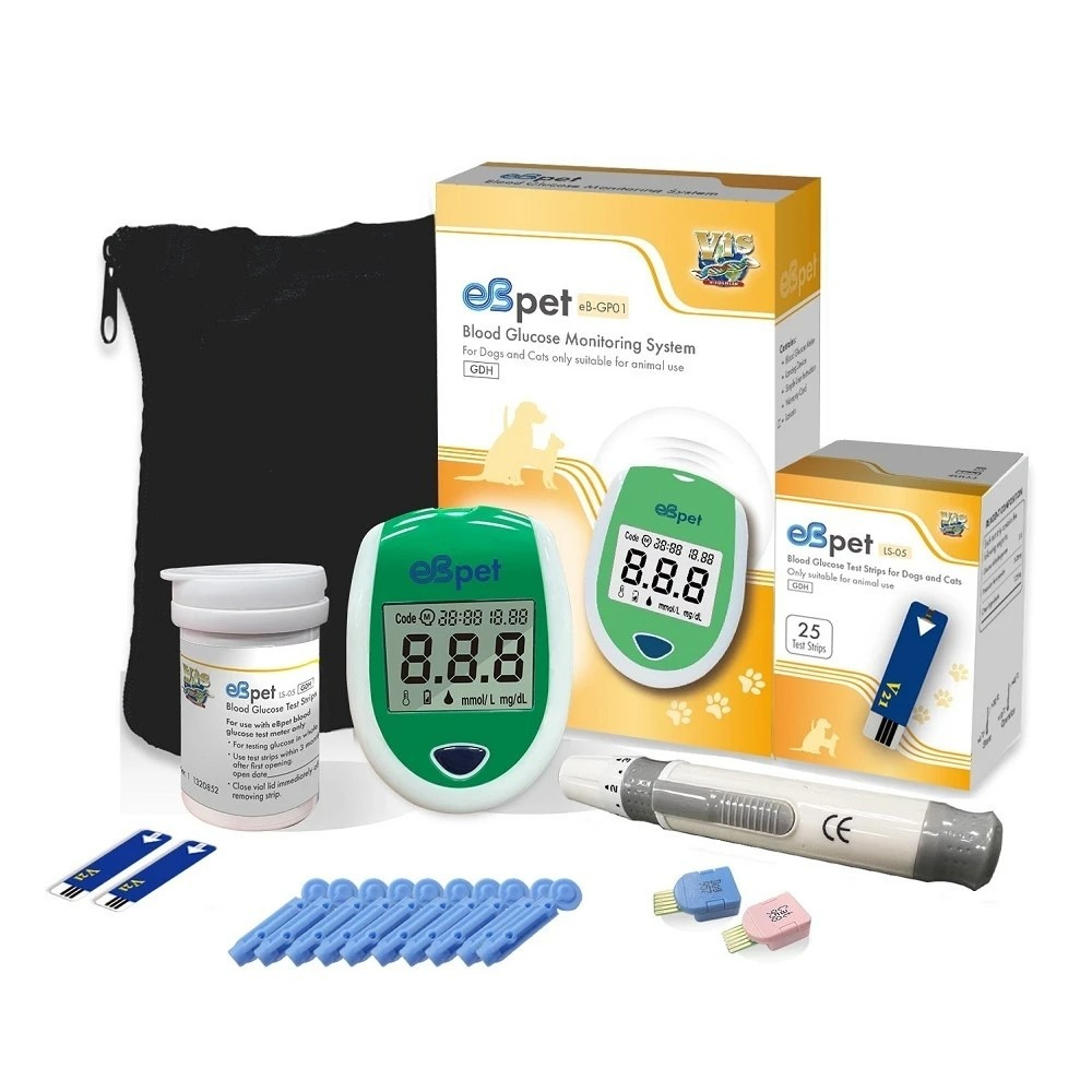 【滿千免運】eBmonitor醫必 eBpet 醫必寵物血糖機試紙 25片/盒 貓狗適用【禾宜藥局】-細節圖2