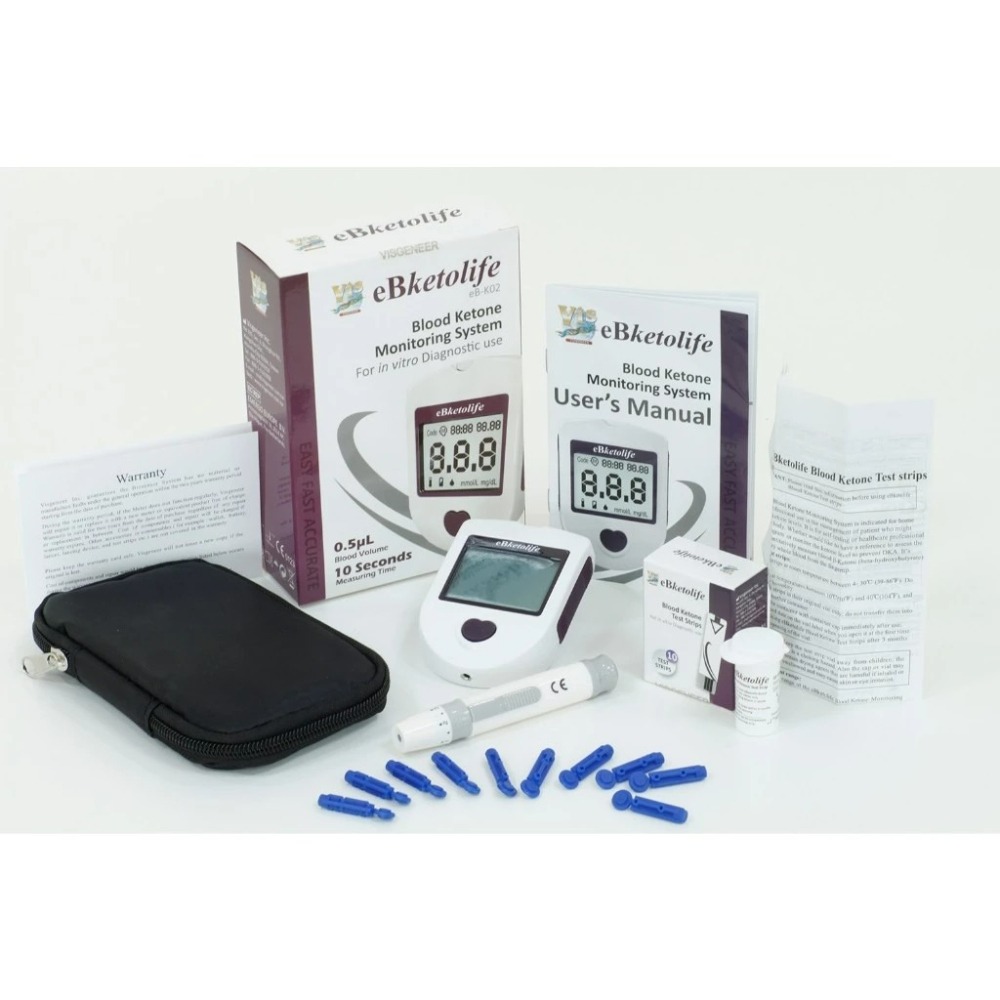 【滿千免運】eBmonitor醫必 eBketolife血酮機套組 1組【禾宜藥局】-細節圖2
