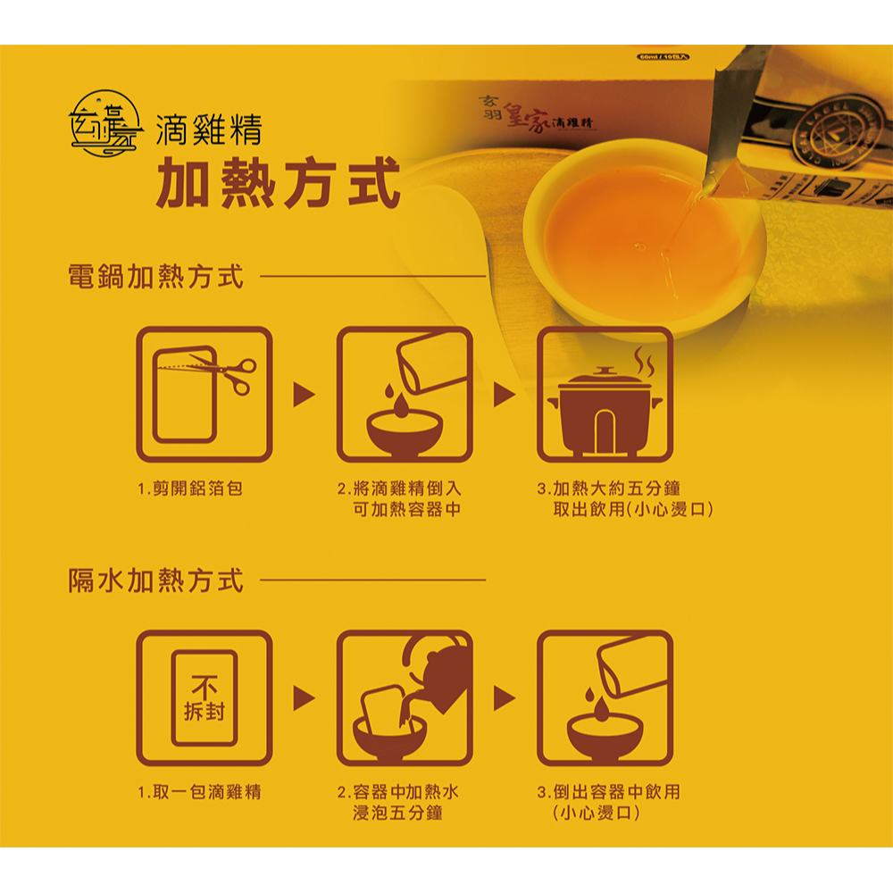玄羽滴雞精10入禮盒-細節圖6