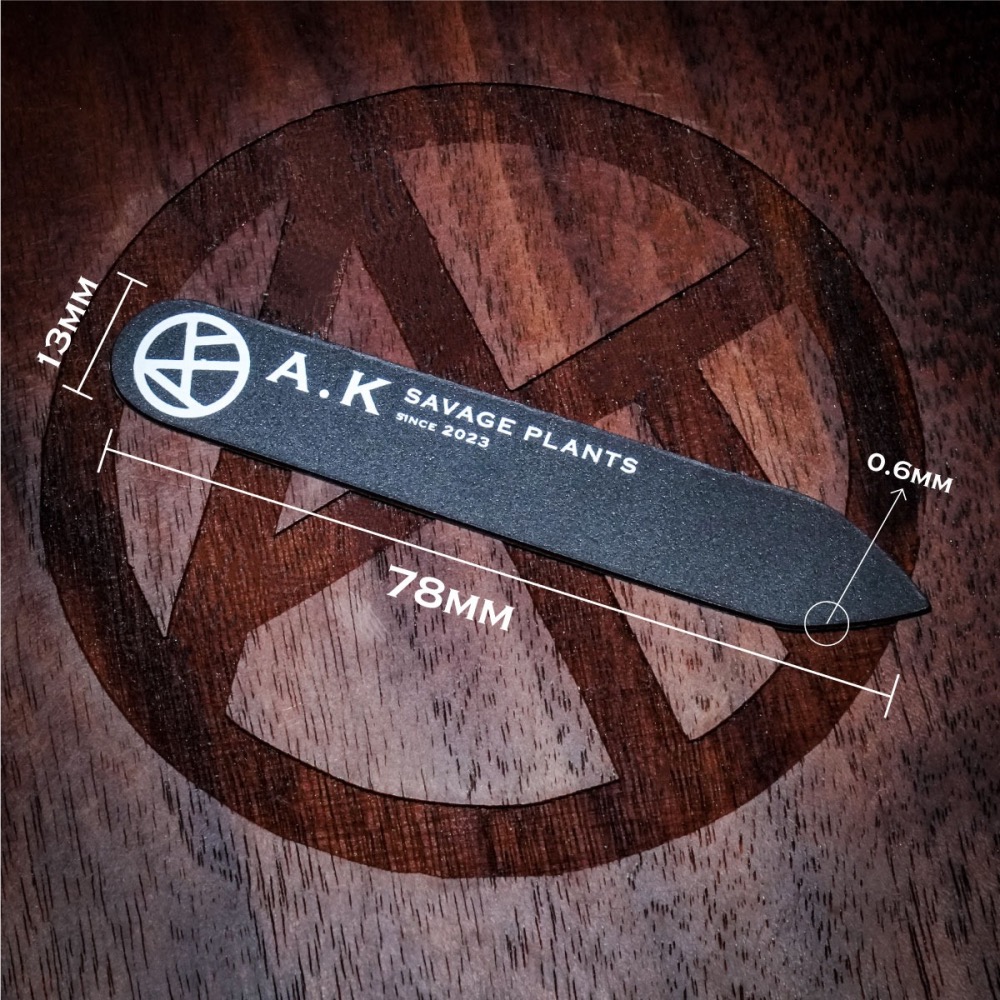 《 A.K SAVAGE PLANTS 植潮花牌》PVC高質感霧面黑｜防水｜耐曬｜花牌｜植物花牌｜龍舌蘭｜塊根｜觀葉-細節圖5