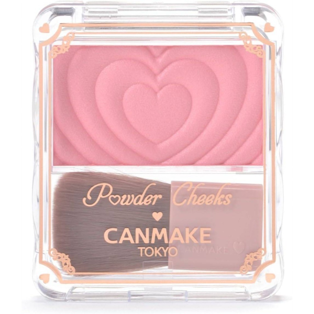🎉🎉現貨🎀日本代購 canmake超水嫩💋愛心腮紅-規格圖1