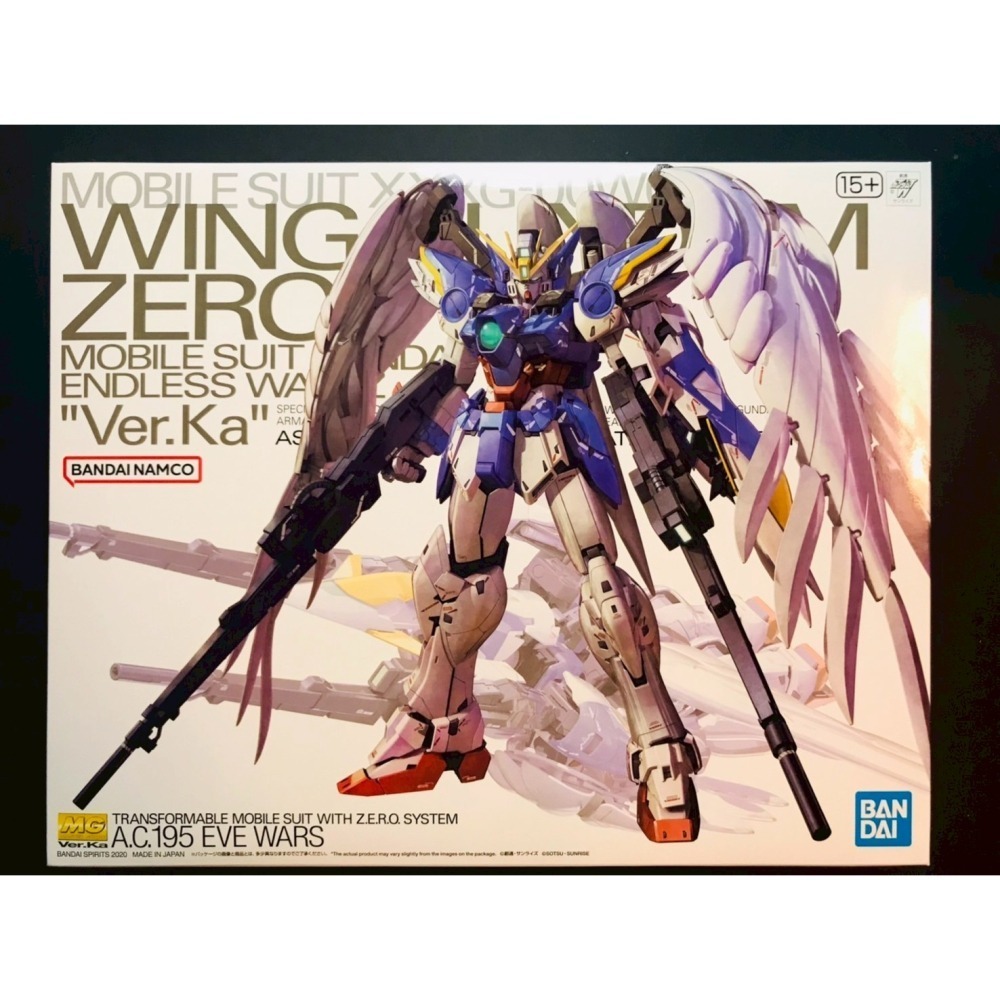 =宅家王=【通販品】萬代藍標 MG Ver.Ka 飛翼鋼彈零式特裝型(EW版) XXXG-00W0 5060760 模型-細節圖2
