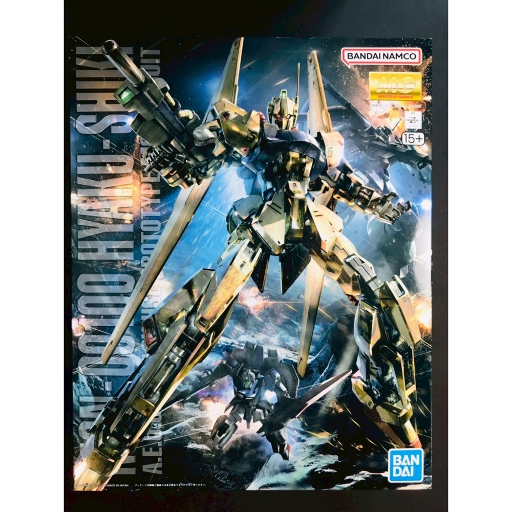 =宅家王=【通販品】萬代藍標 MG 百式(2.0版) MSN-0010 5061592 1比100 組裝模型 Z鋼彈-細節圖2
