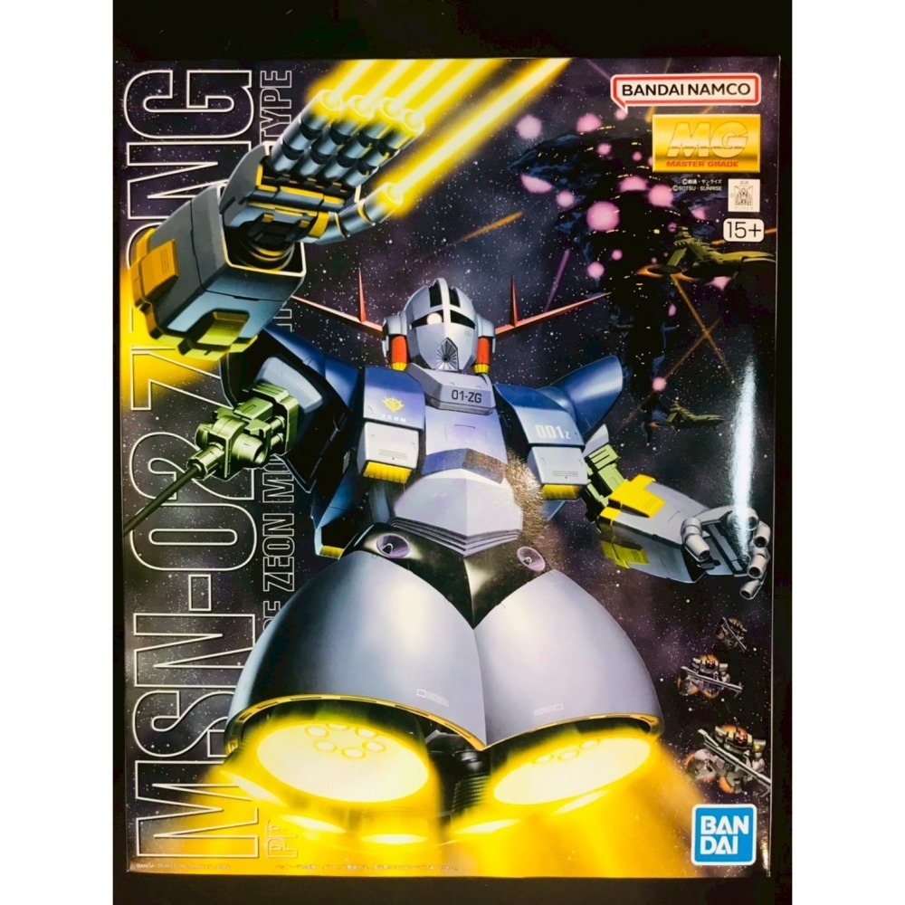 =宅家王=【通販品】萬代藍標 MG 吉翁克 MSN-02 5064094 1比100 組裝模型 鋼彈0079-細節圖2