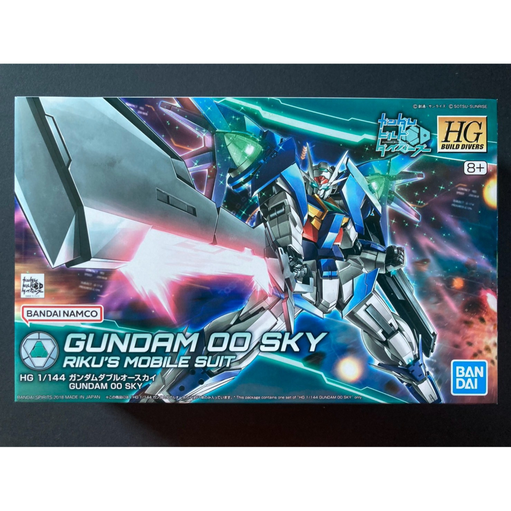 =宅家王=【通販品】萬代藍標 HG 天翔型00鋼彈 GN-0000DVR/S 5059567 1比144 模型 潛網大戰-細節圖2