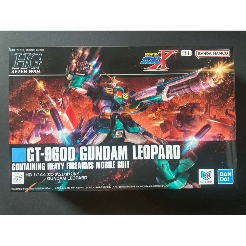 =宅家王=【通販品】萬代藍標 HGAW 豹式鋼彈 GT-9600 5072052 1比144 組裝模型 鋼彈X-細節圖2