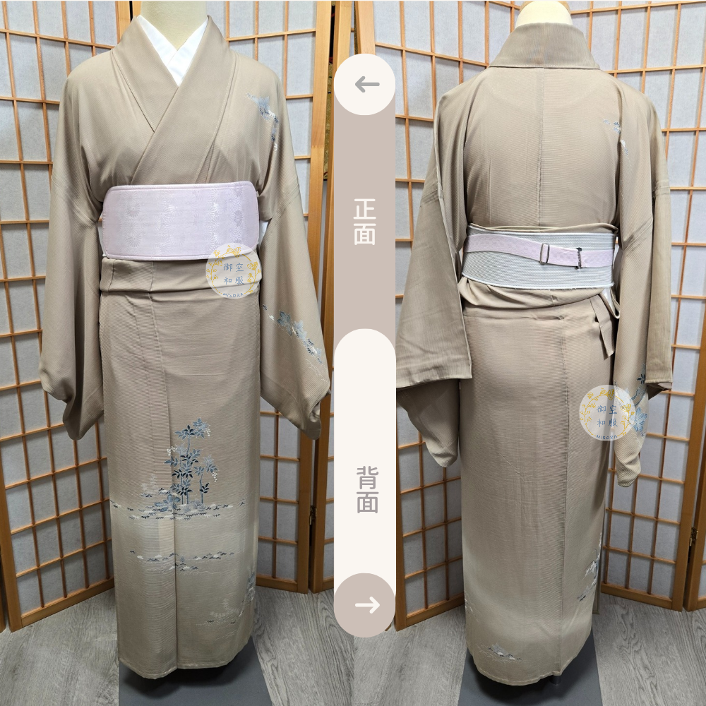 金彩花草 訪問著丨夏物丨163cm-細節圖2