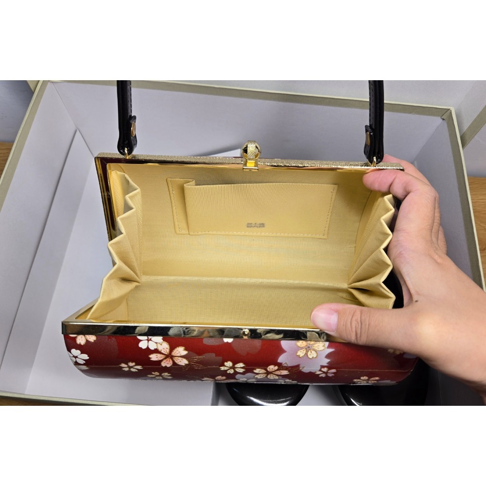 舞櫻 和服鞋包組｜草履25.5cm｜LL-細節圖2