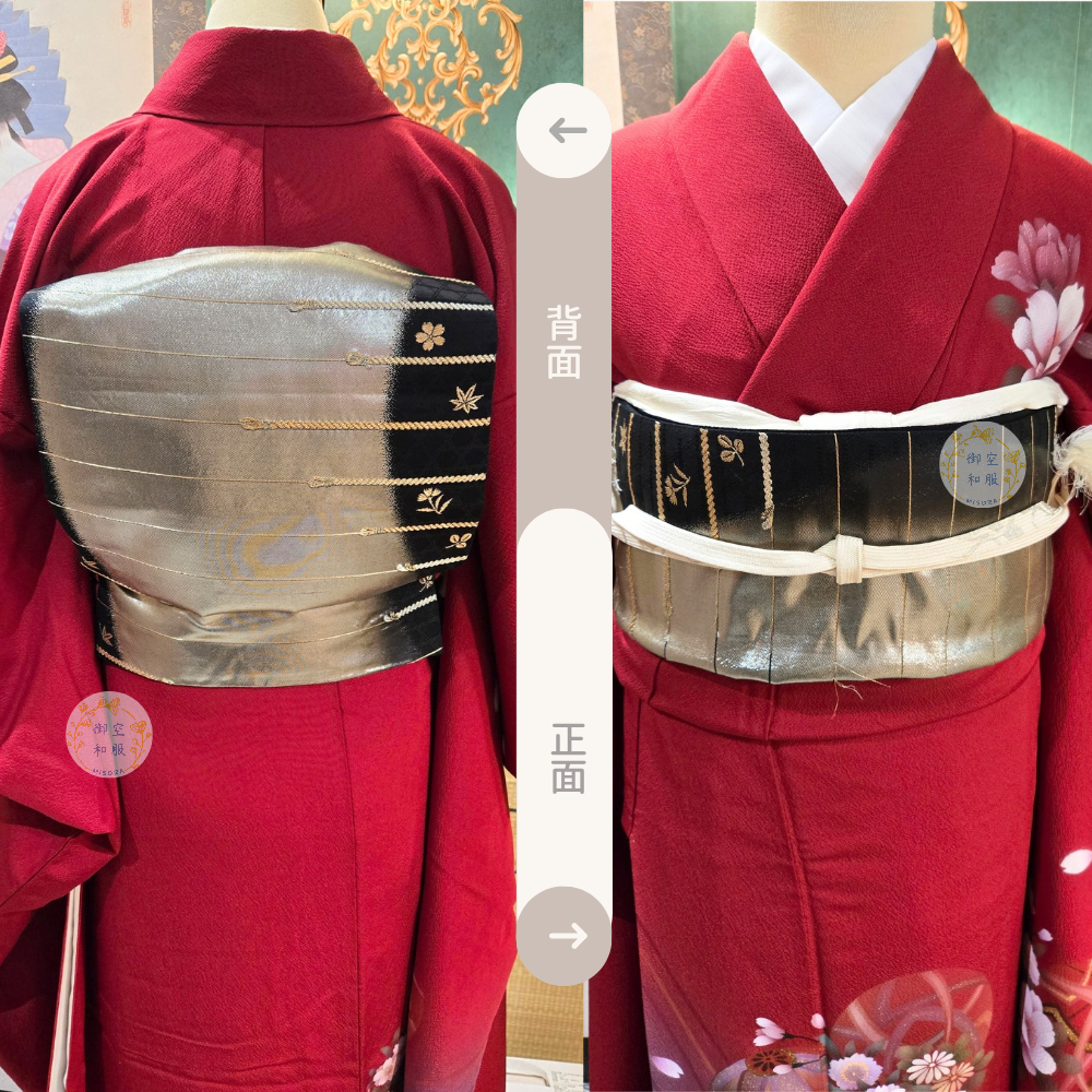 索花紋 袋帶-細節圖2