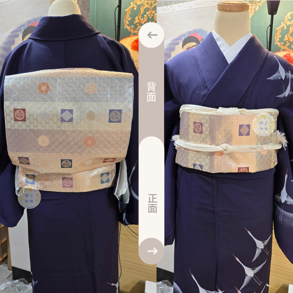 唐織甲菱 袋帶-細節圖2