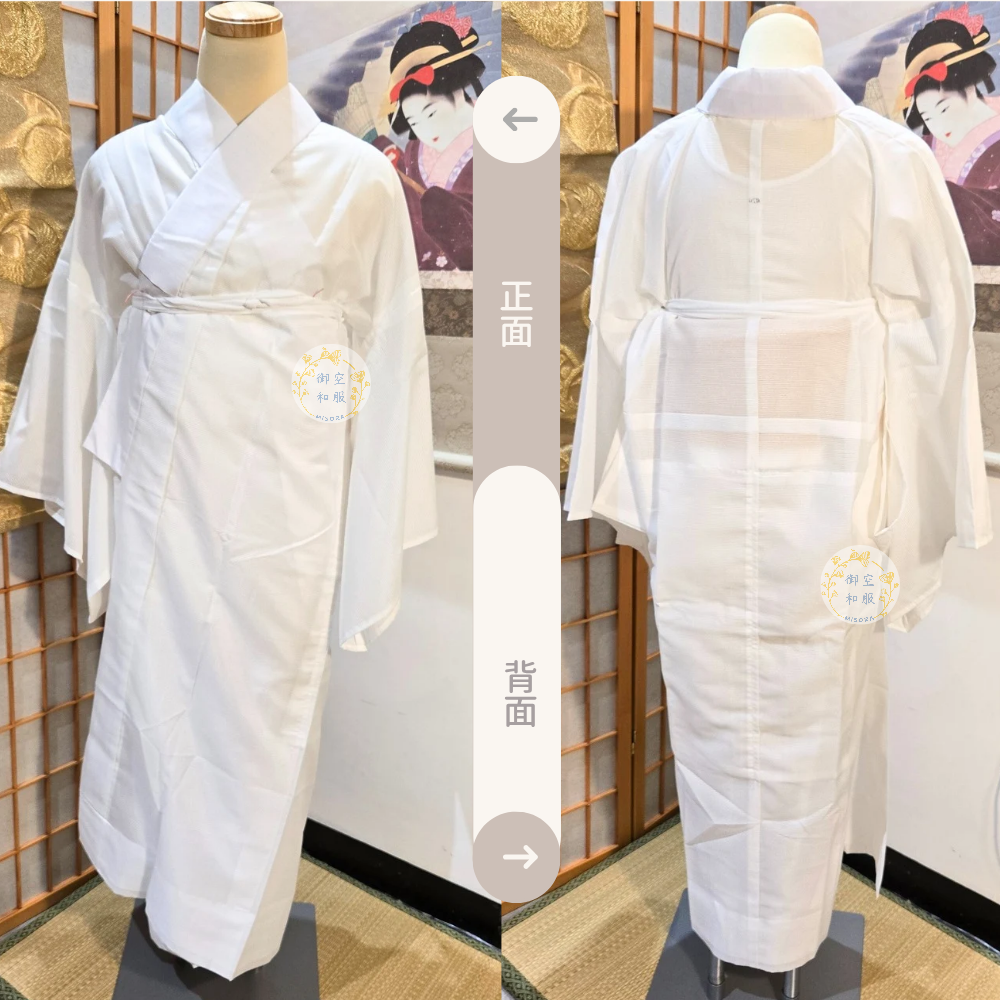 化纖襦袢｜可水洗｜123cm-細節圖2