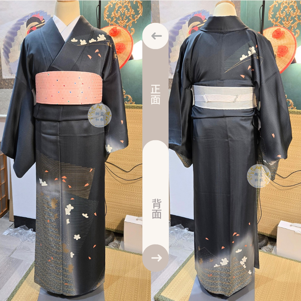 聖誕楓吹雪 訪問着｜159cm-細節圖2