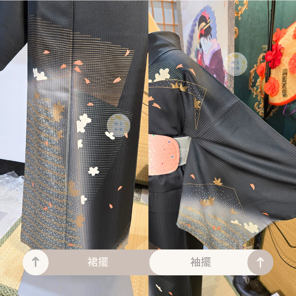 聖誕楓吹雪 訪問着｜159cm-細節圖3