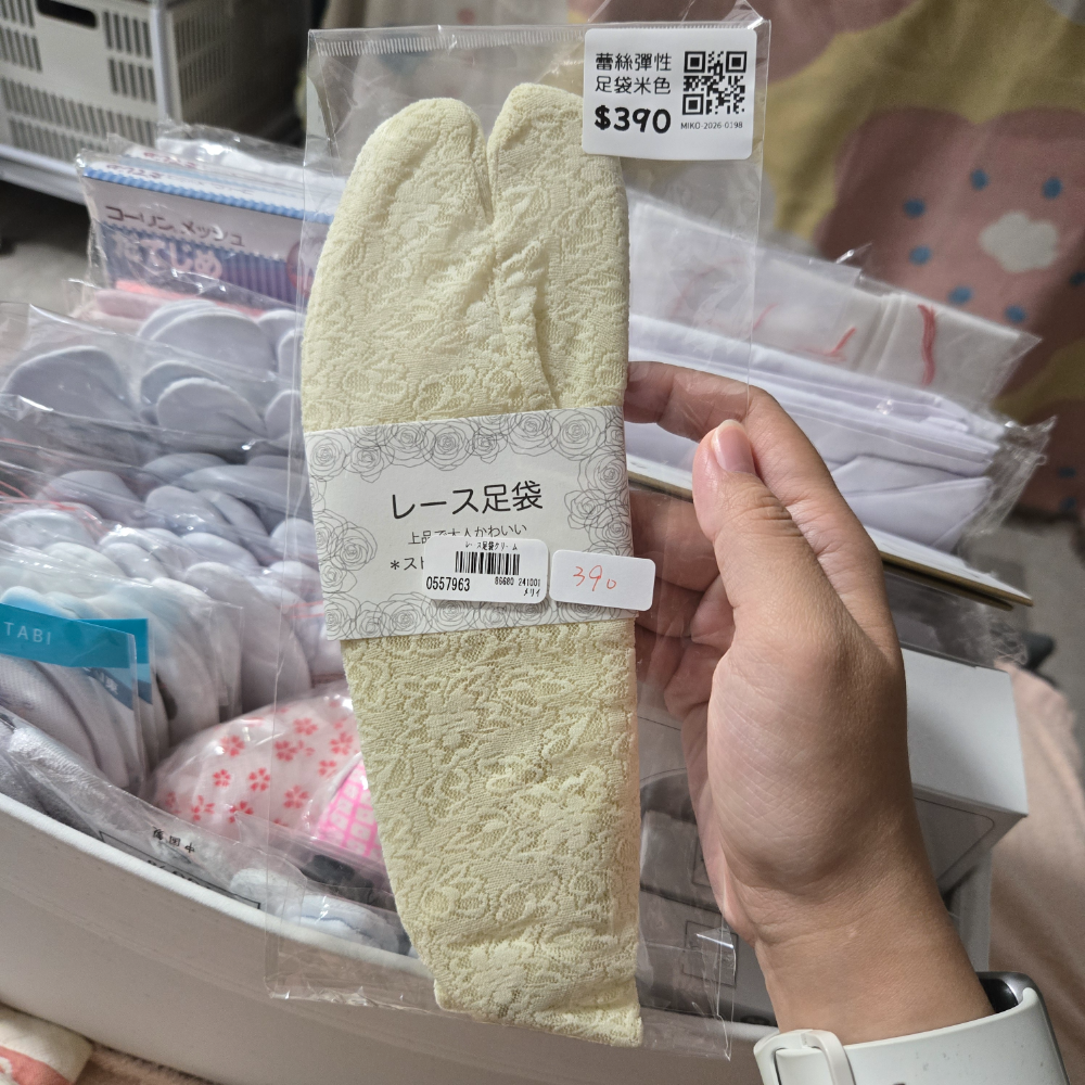 蕾絲彈性足袋｜補貨緩慢-規格圖4