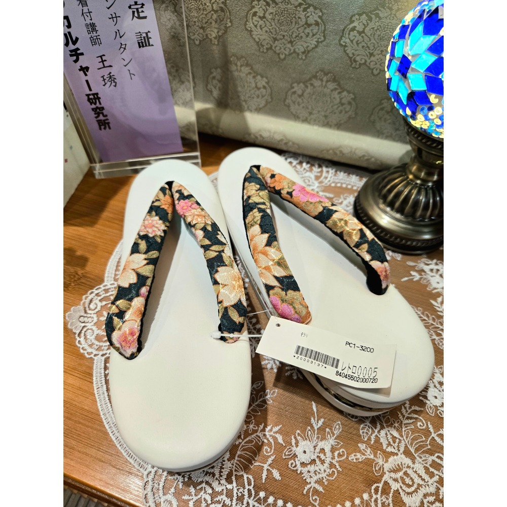 綠花草履｜24cm｜大部分場合都能穿-細節圖4