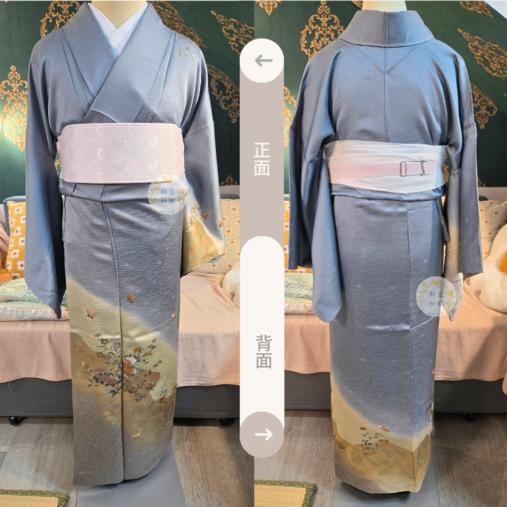金箔舞蝶 訪問着｜163cm-細節圖2