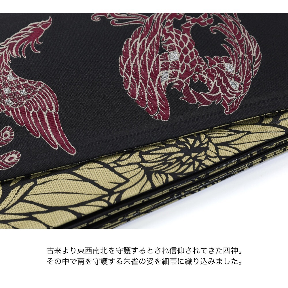 【預購】四神獸 朱雀半幅帶丨三款可選-細節圖3