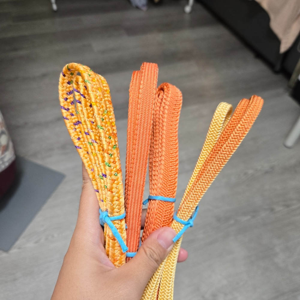 橘黃色系帶締｜狀況優良-細節圖6